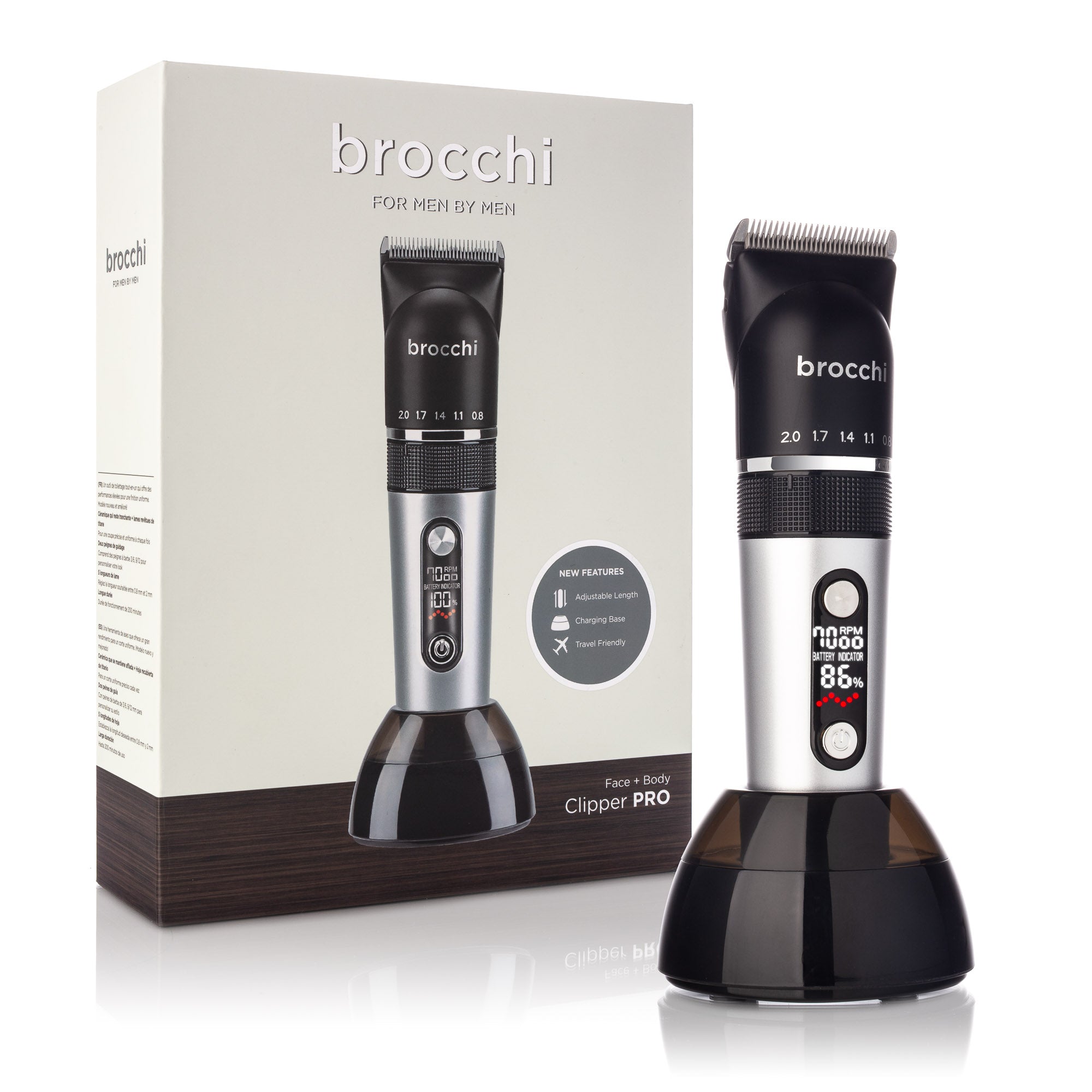 Clipper Pro- Digital Face and Body Hair Trimmer