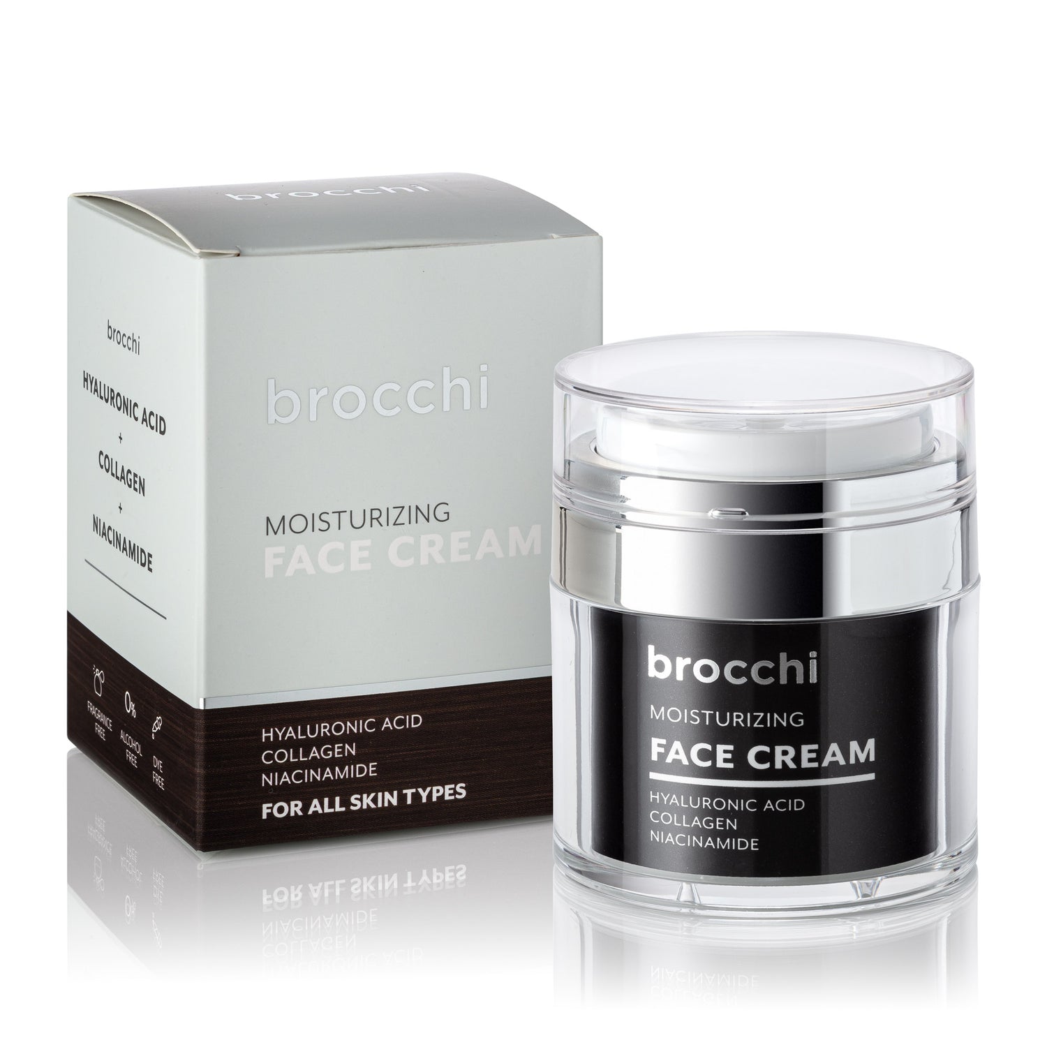 Brocchi | Hyaluronic Acid Face Cream | 1.7oz