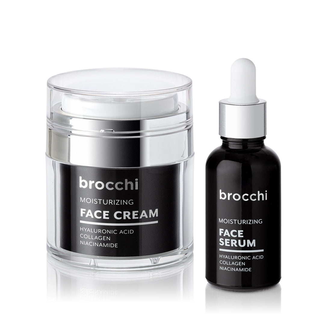Brocchi | Hyaluronic Acid Face Cream & Serum Set