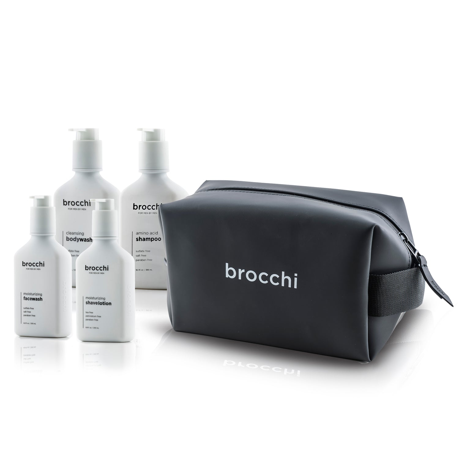 Hair, Face,Body &amp; Shave with Toiletry Travel Bag