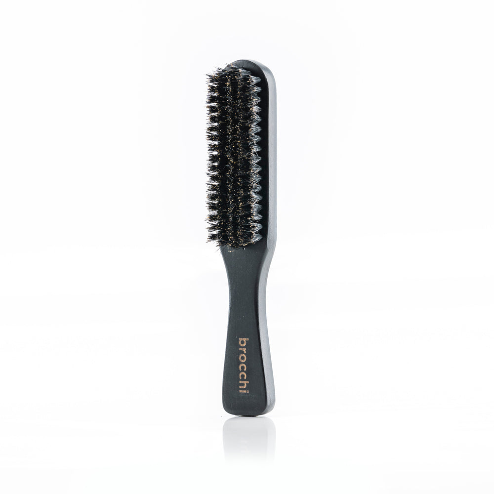 Boar Bristle Polishing Paddle Brush