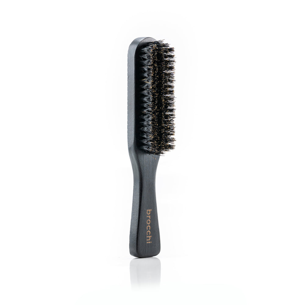 Boar Bristle Polishing Paddle Brush